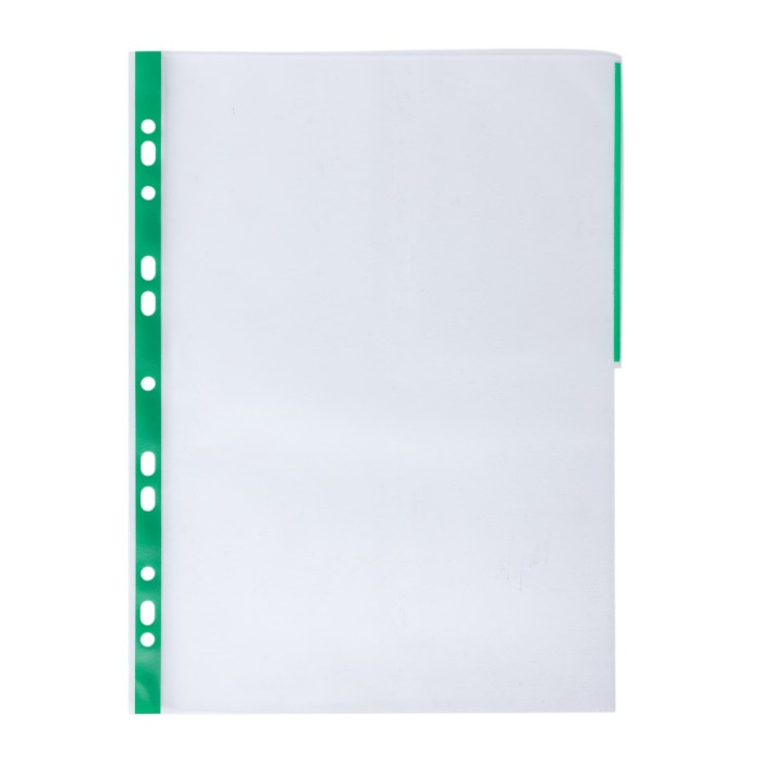 

Promo Bantex Signal Pocket Antiglare 25 Sheets A4 Green #2050 04