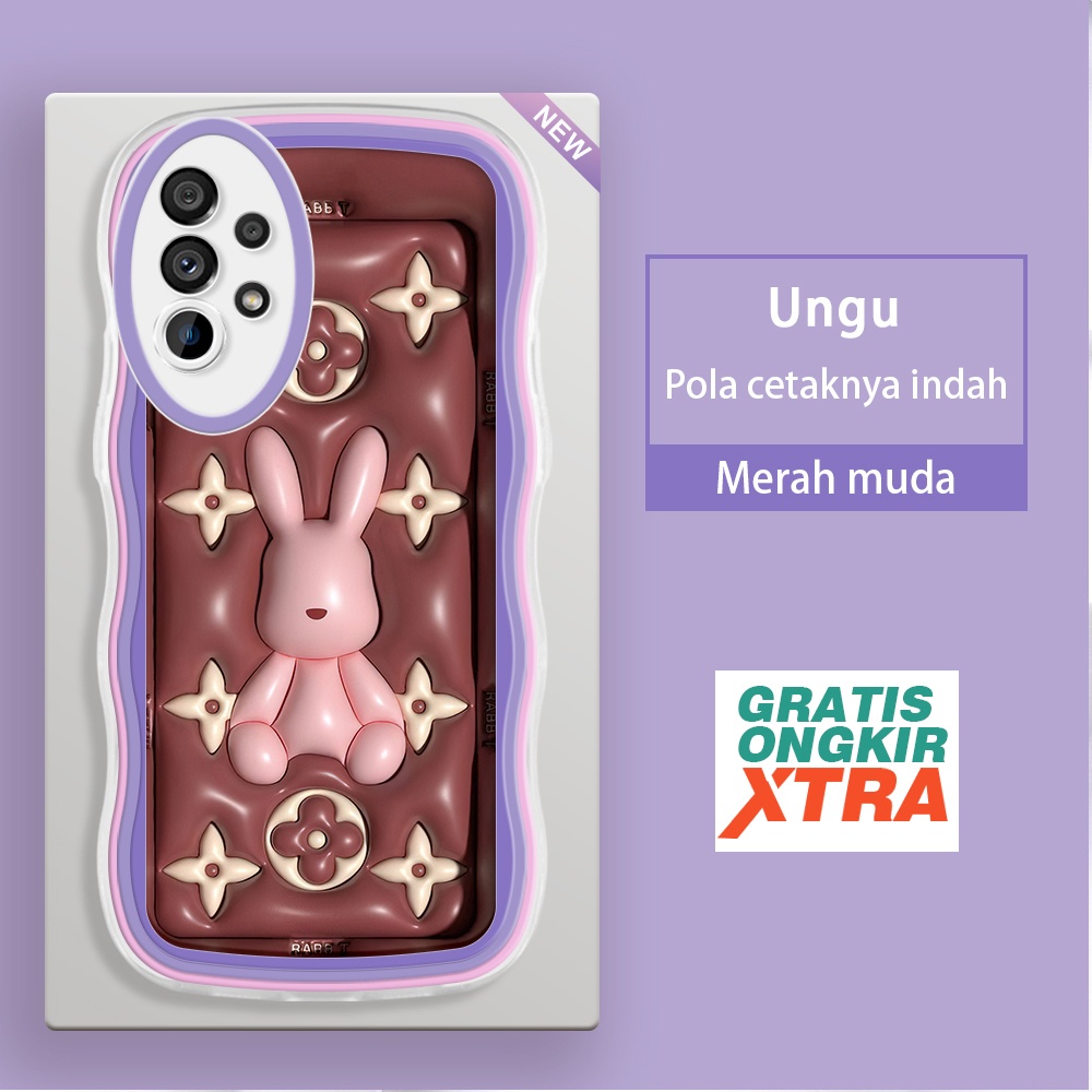 Samsung A7 2018 A33 A50 A51 A52 A54 5G A50S A52S A53 A58 A72 A73 A78 5G A750  Casing Ponsel  Pola Ke