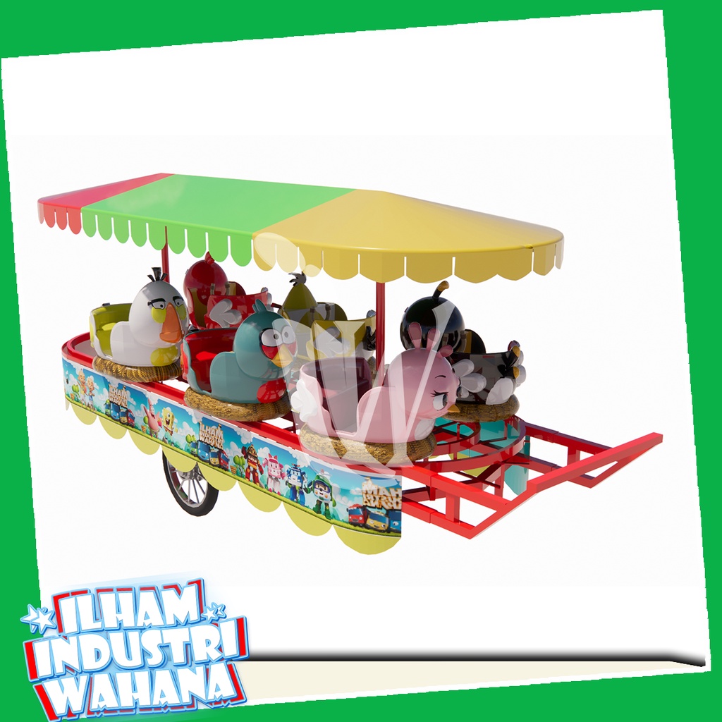 Odong odong Kereta Panggung MOBIL FIBER