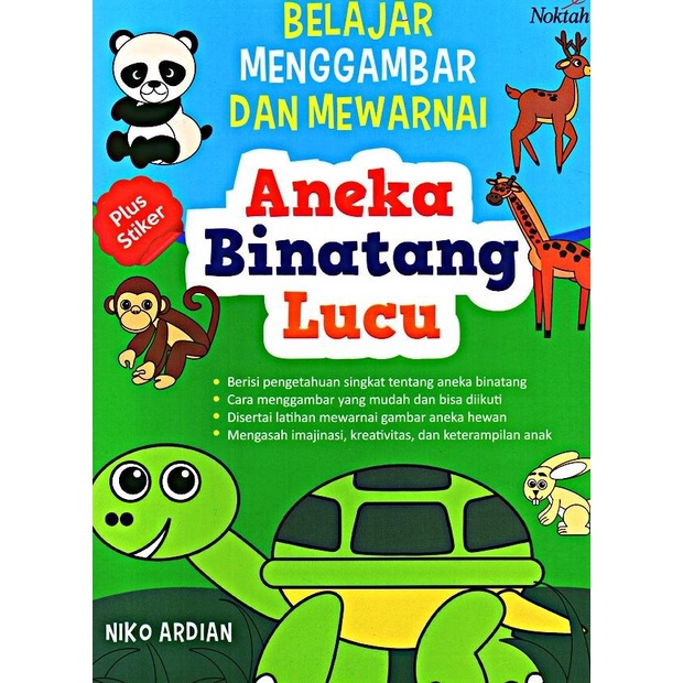

Belajar Menggambar Dan Mewarnai Aneka Binatang Lucu