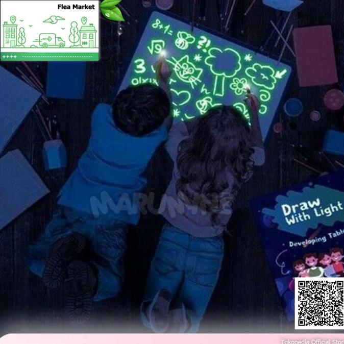

Flea.id - Mainan Edukasi Menggambar Ajaib Magic Luminous A4 - F66-A4L
