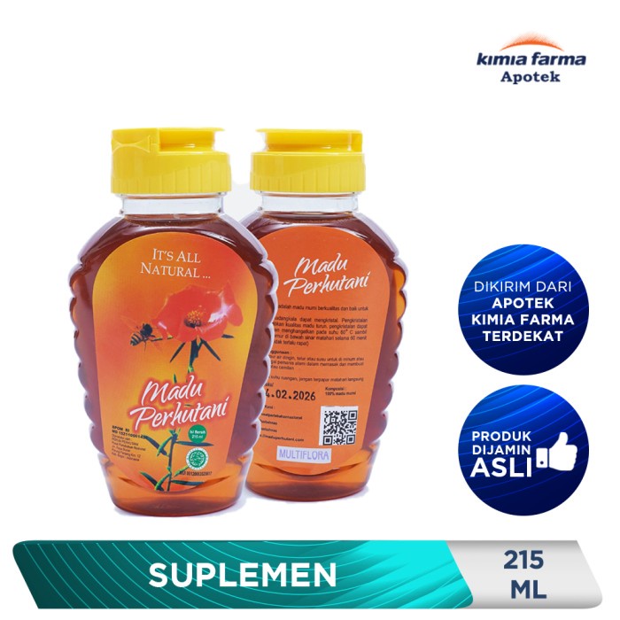 

Madu Perhutani Multiflora 215 Ml / Madu / Kimia Farma