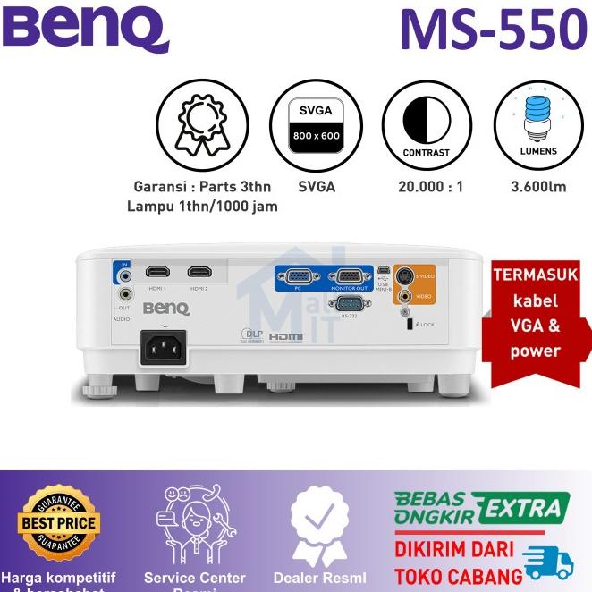 Proyektor Benq Ms-550 Benq Ms550