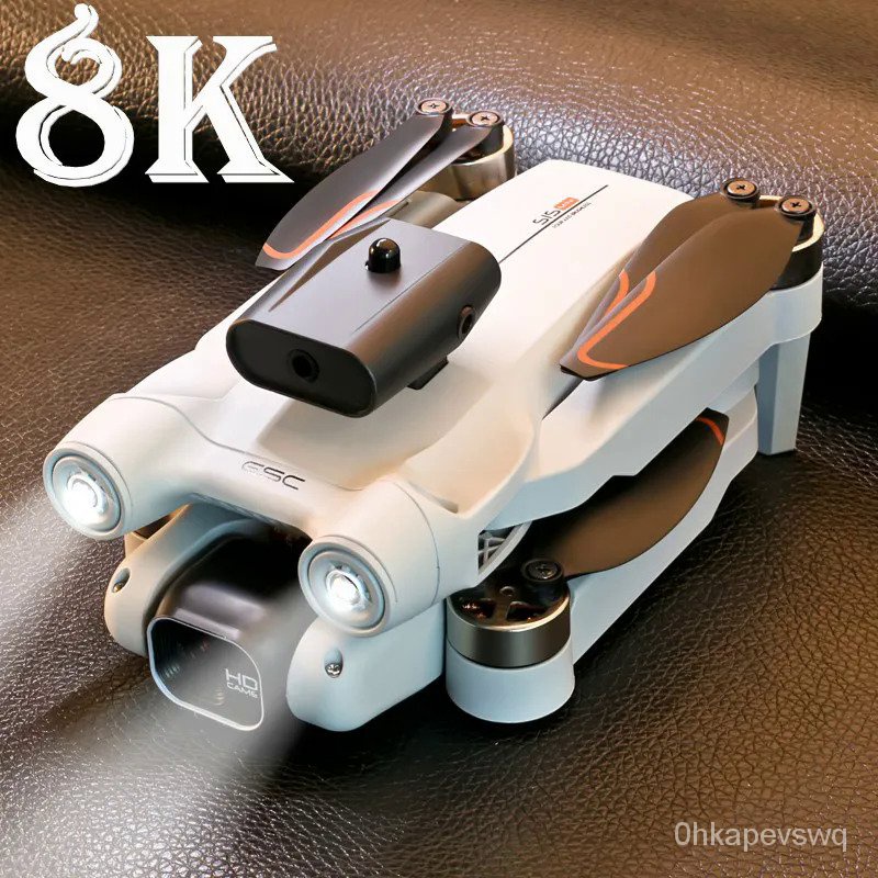 S1S Drone Mini 4K Profesional, Mainan Pesawat Nirawak Kuadkopter Lipat Kamera HD 8K Profesional