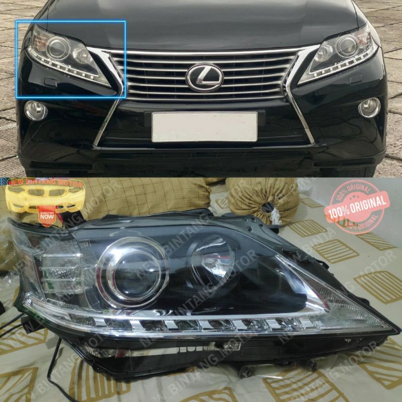 Headlamp lexus RX 270 RX270 2012 2015 original kanan