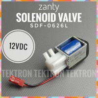Zanty Solenoid Valve 12VDC SDF-0626L Gas Flow Control Selonoid 12V