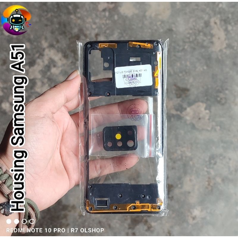 Housing Middle / Bezel Samsung A51 A515 / Rangka Samsung A51