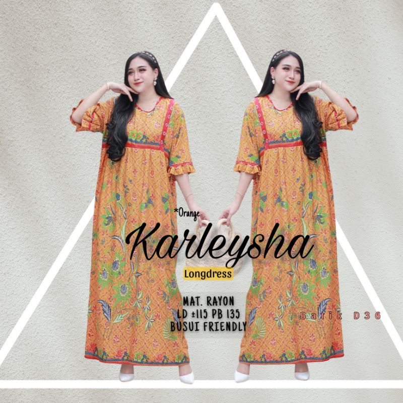 Longdress Karleyshaa By Neana Sani Signature Dress Full Organza Gamis Ratu Aceh Kaftan Hanako Gamis 