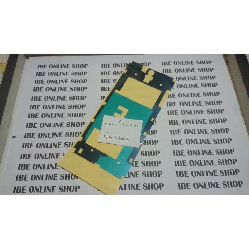lem adhesive backdoor lem list frame kanan sony xperia c5 c5 ultra original