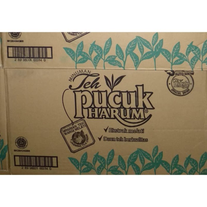Teh Pucuk Harum 350Ml Karton/Dus (1 Karton 24 Pcs) [Grab&amp;Gojek Only]