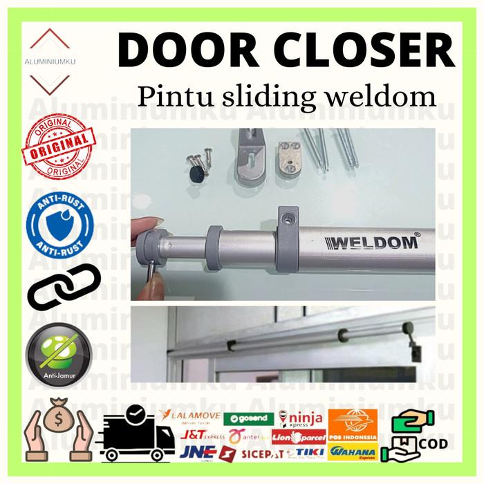 Door Closer Pintu Sliding / Penutup Pintu Geser Otomatis Weldom