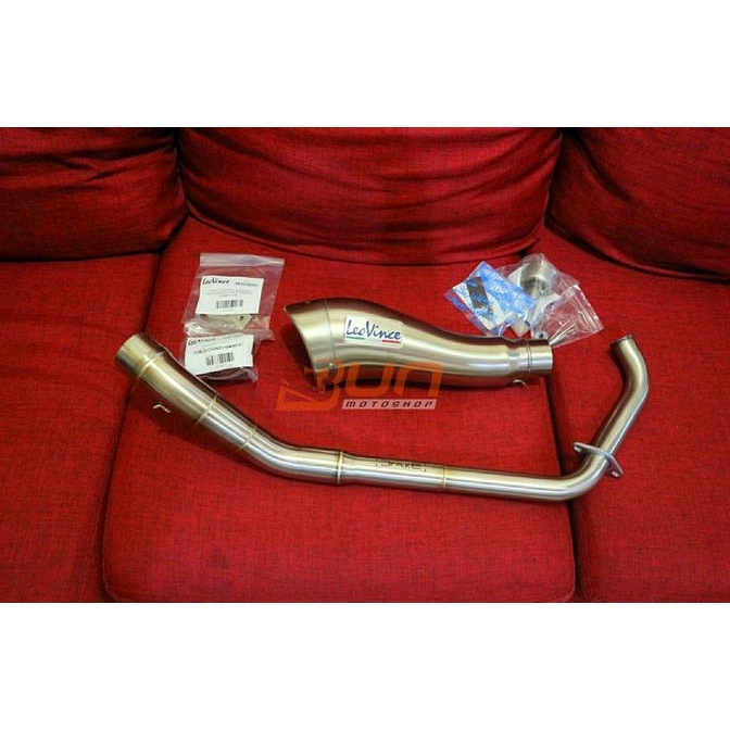 Leovince COBRA Silver Fulksystem GSXR 150 GSX 150R ORIGINAL ITALY 16no