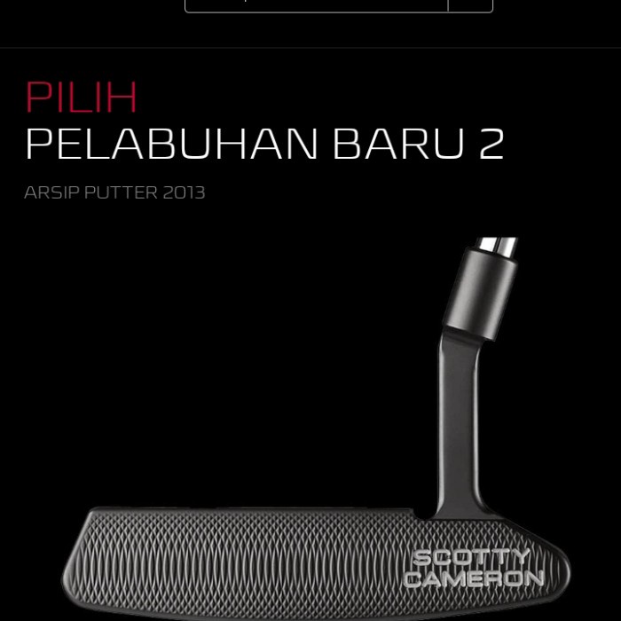 PUTTER SCOTTY CAMERON SELECT TITLEIST