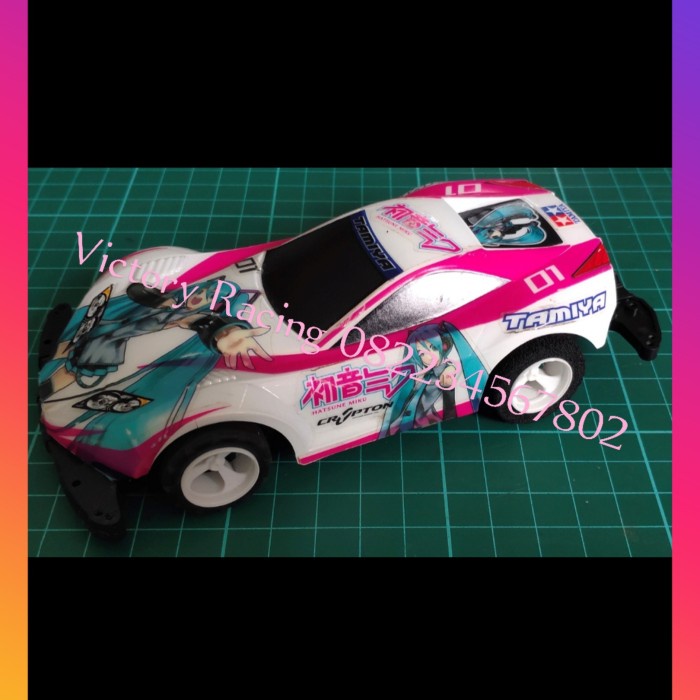 Tamiya 92195 Mini 4WD Nendoroid Hatsune Miku Limited ( Tanpa Dus)