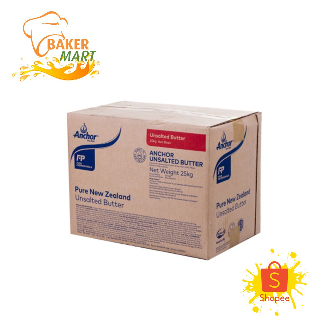 

Anchor Uned Butter/ Mentega Tawar 500Gr