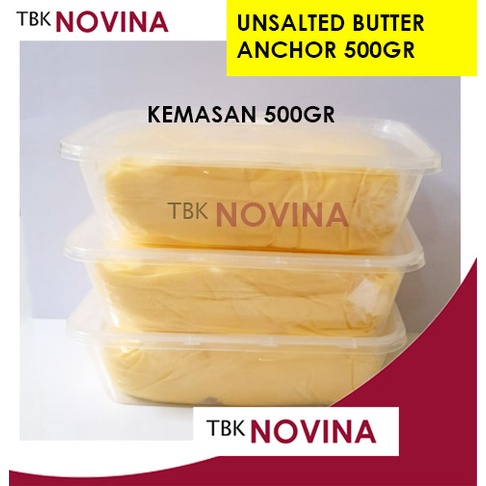

Anchor Uned Butter 500Gram / Mentega Tawar Anchor