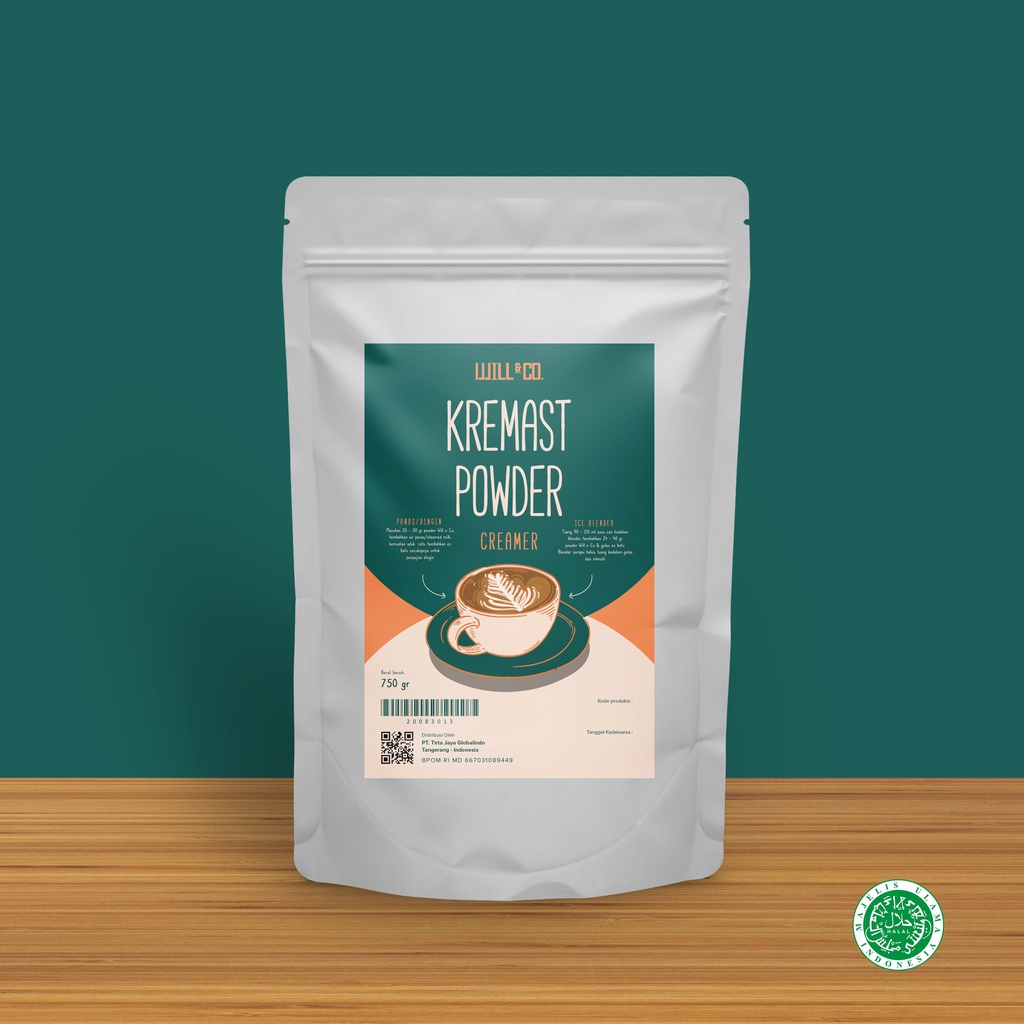 

Will&Co Creamer Non Dairy 750Gram