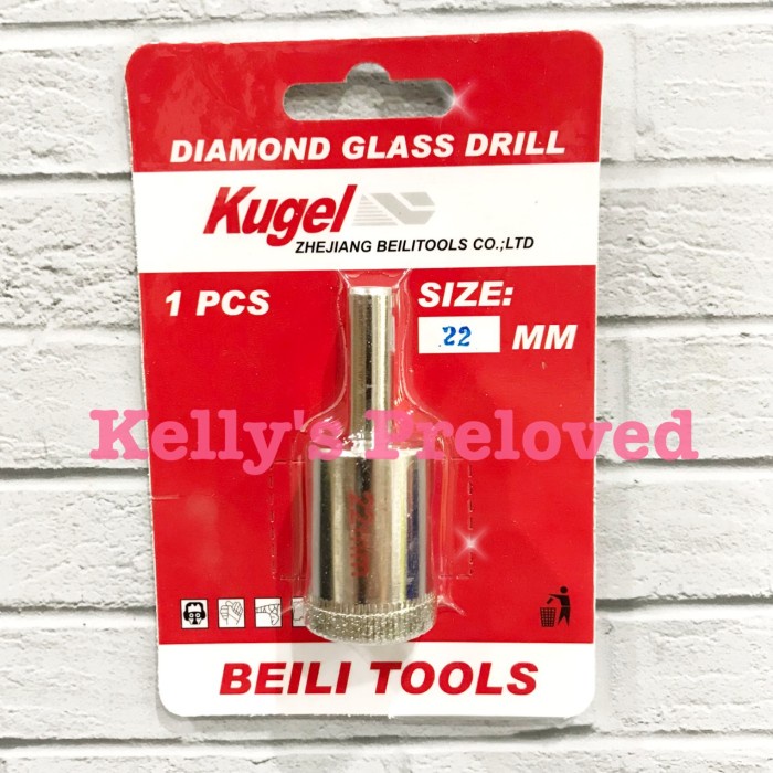 

Kugel Hole Saw Kaca 22Mm - Mata Bor Holesaw Kaca 22 Mm Original !!!