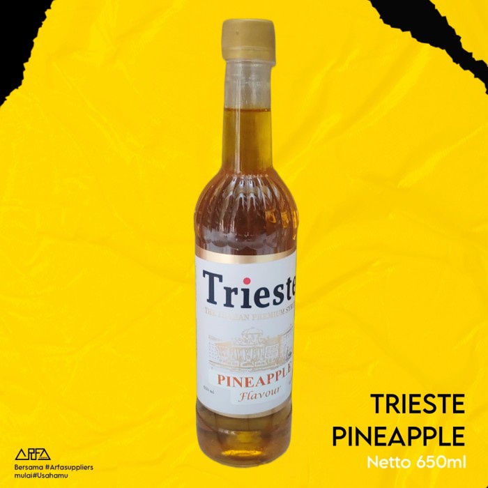 Buruan beli] Sirup Trieste Pineapple - Sirup Nanas