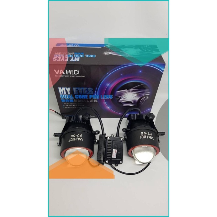 Foglamp Projector 3 Warna Three Color Lampu Kabut Fog Lamp Biled Vahid