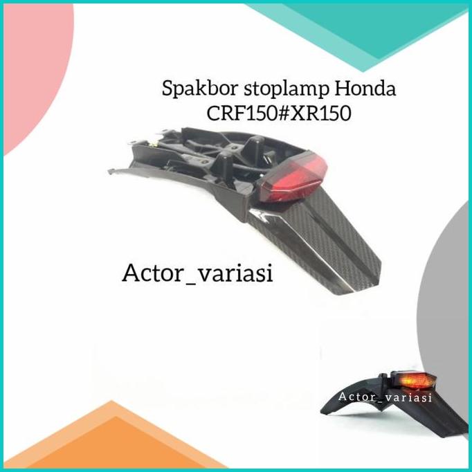Spakbor Belakang + Lampu 3in1 Honda (CRF 150 L) 150L CRF150L CRF150 16