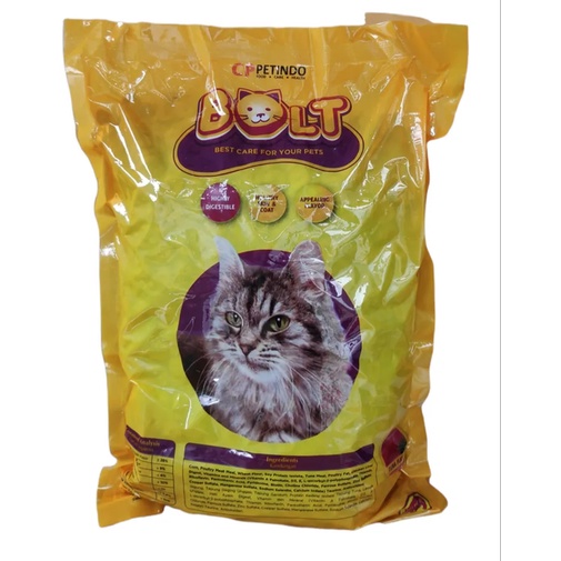 Bolt Cat Donat Repack 5 Kg, Pakan Kucing