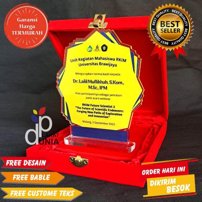 Terlaris Terlaris. {Plakat}  Plakat Akrilik Custom Wisuda Wedding Lomba Kkn Kampus Mengajar Pengharg