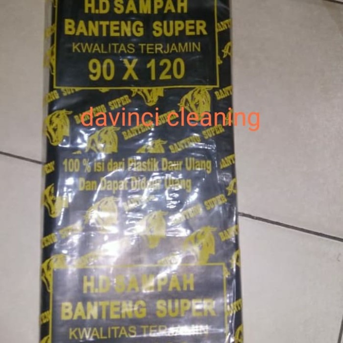 Terbaru Plastik Sampah Hitam Banteng 90X120, Plastik Sampah Banteng 90X120 Promo Terlaris