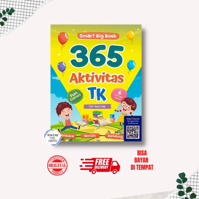 

[SALE MURAH] Buku Anak : SMART BIG BOOK 365 AKTIVITAS TK TERUJI