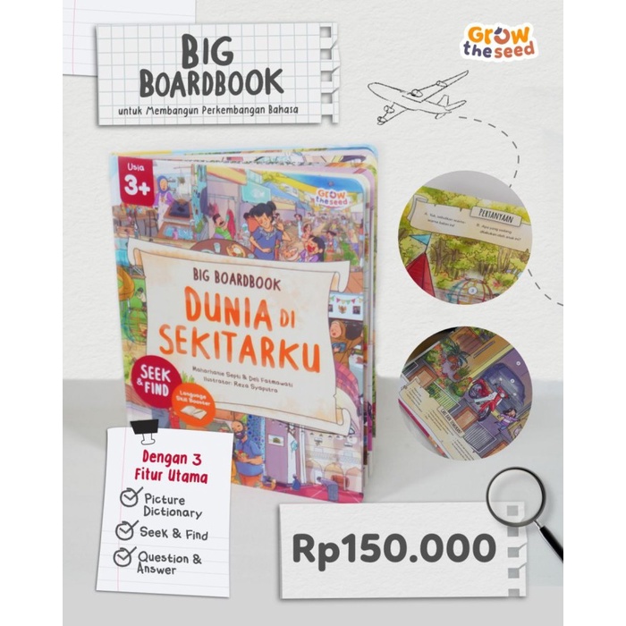 

[SALE MURAH] Buku dunia disekitarmu (Grow theseed) TERMURAH
