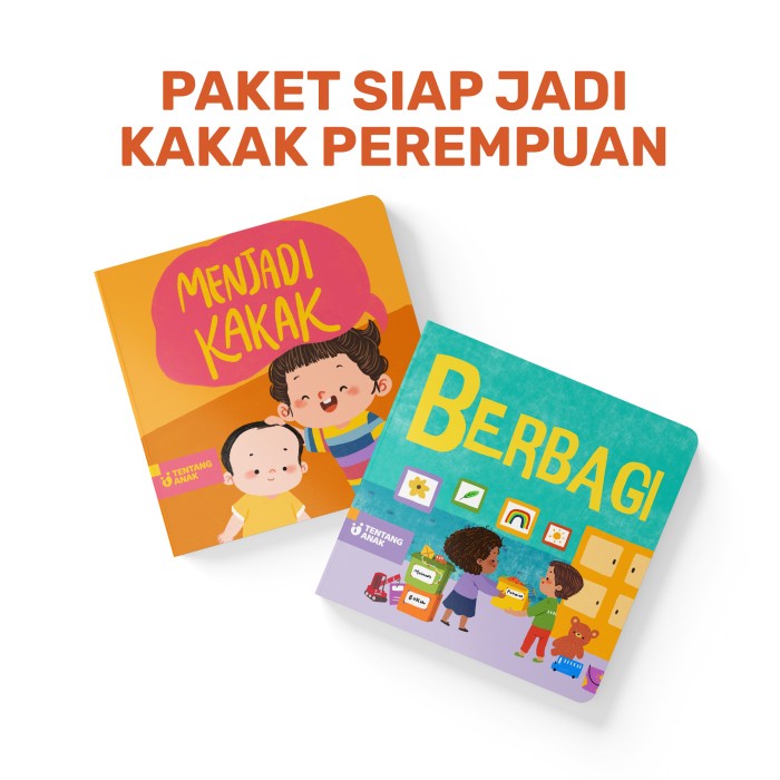 

Sale!! Tentang Anak - Paket Siap Jadi Kakak Perempuan l Buku Anak Bergambar