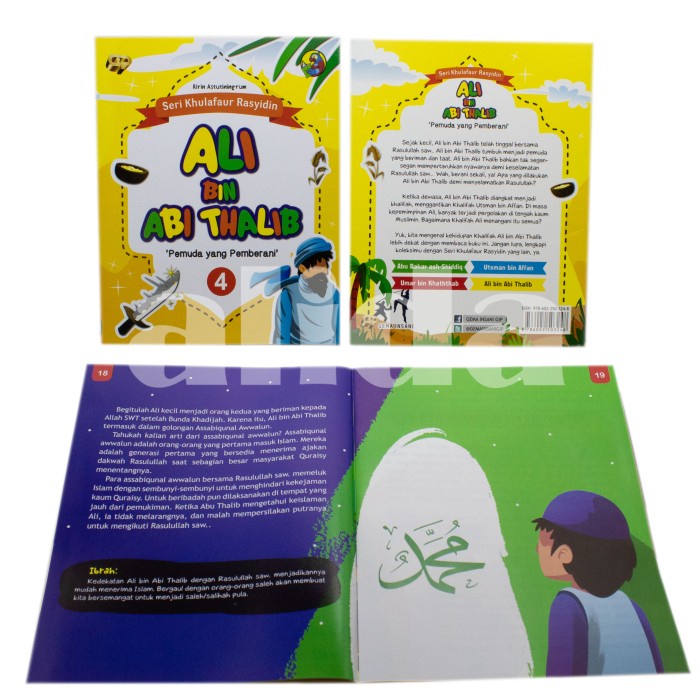 

Baru!! Buku cerita Seri Khulafaur Rasyidin Ali Bin Abi Thalib - Sahabat Nabi