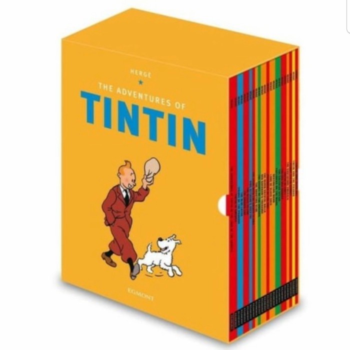 

Baru!! Tintin set 23 English oks ori