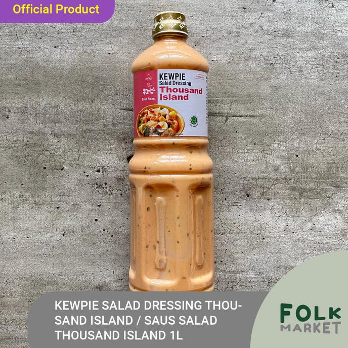 

,,,,,,,] Kewpie Salad Dressing Thousand Island / Saus Salad Thousand Island 1L