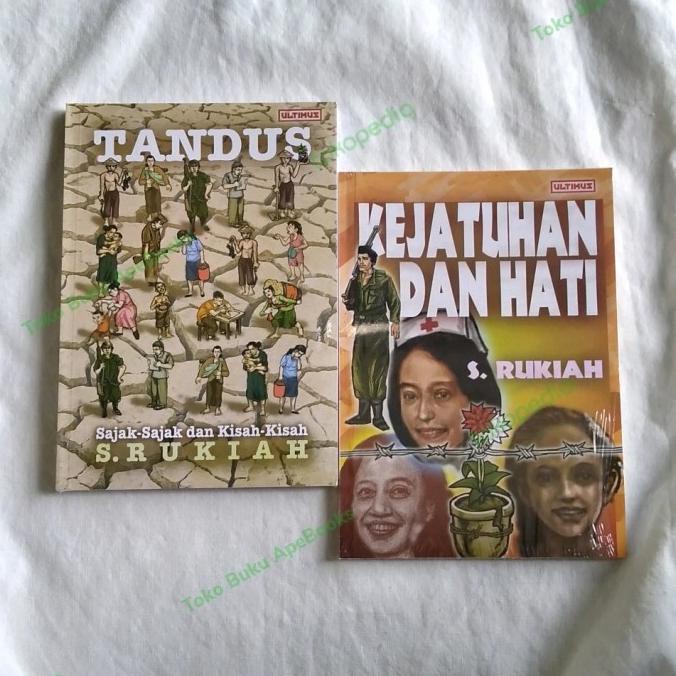 Paket Novel Siti Rukiah: Tandus & Kejatuhan dan Hati (ORI/Asli)