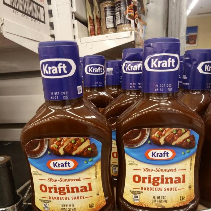 

#####] KRAFT BBQ SAUCE ORIGINAL 510 gram barbecue saus original