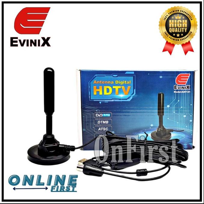 Antena tv digital / Antena set top box tv digital DVBT2 EVINIX