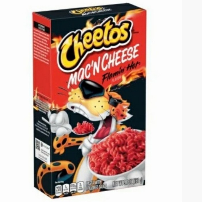 

Cheetos Mac' N Cheese Flamin Hot Flavour