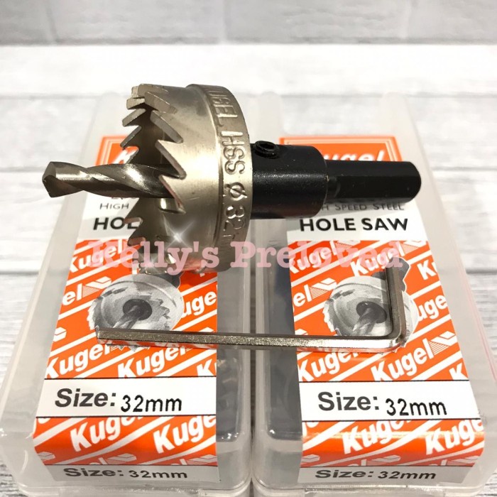 

Kugel Hole Saw Besi H.S.S 32 Mm - Mata Bor Besi Hss Original !!!