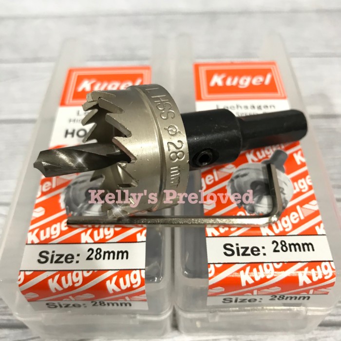 

Kugel Hole Saw Besi H.S.S 28 Mm - Mata Bor Besi Hss Original !!!