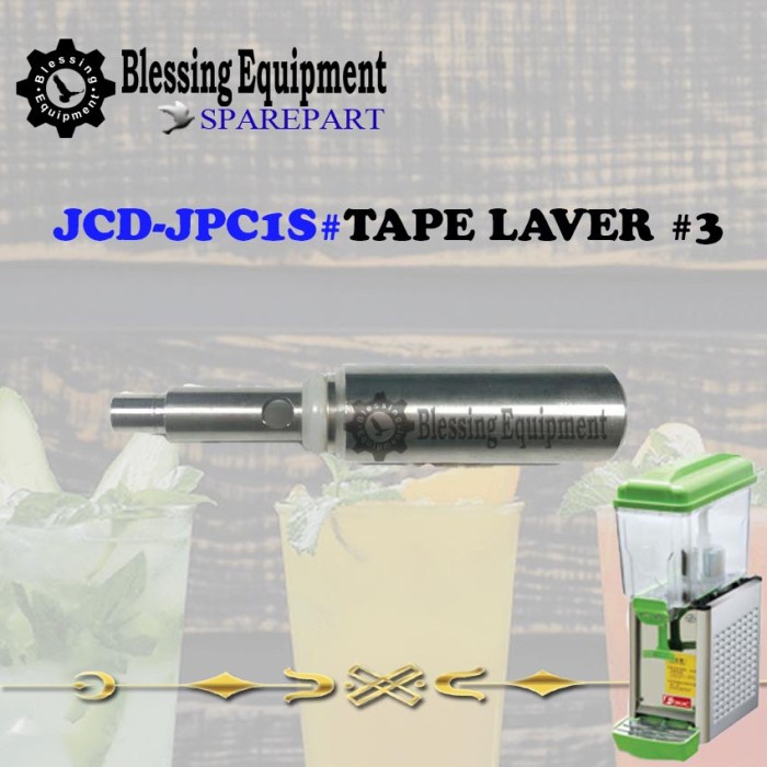 Ready oke] JCD-JPC1S Sparepart Bandul Besi / Tape Laver #3 Juice Dispenser Fomac