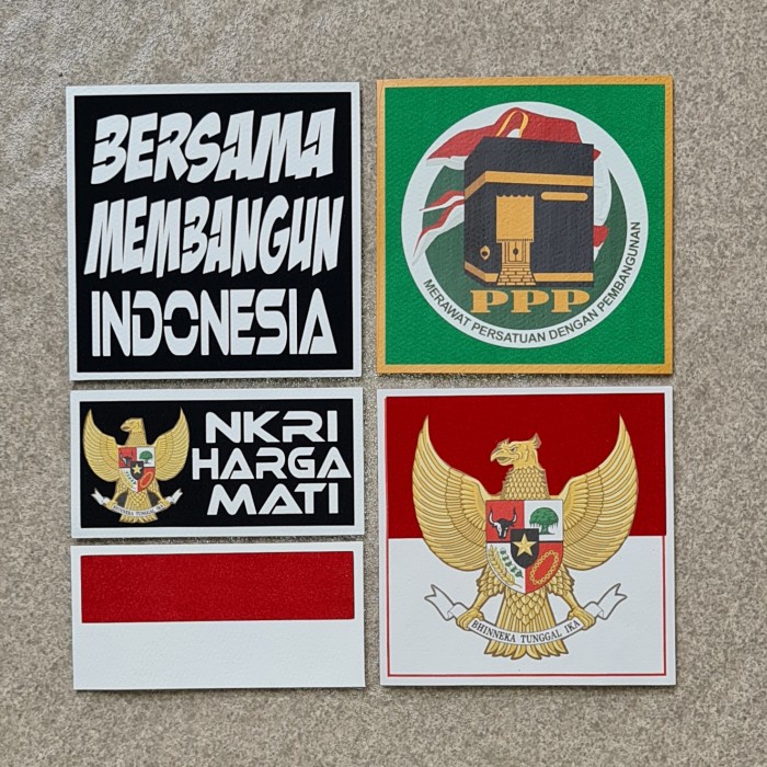 

&<&<&<&] Emblem Patch Partai PPP Kualitas Premium