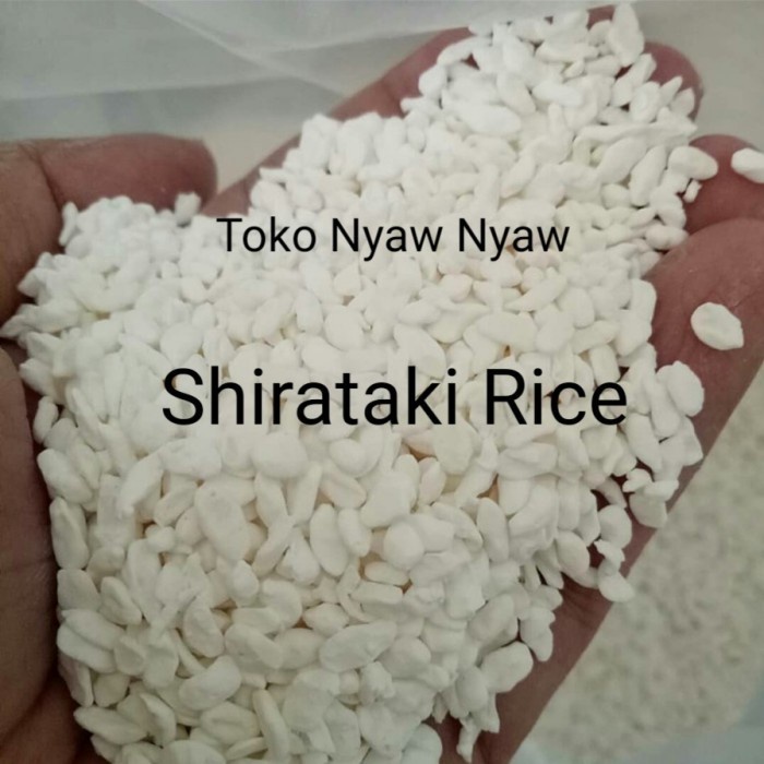 

Shirataki Rice Konnyaku 250 Gr - Dry Shirataki Kering 250 Gram