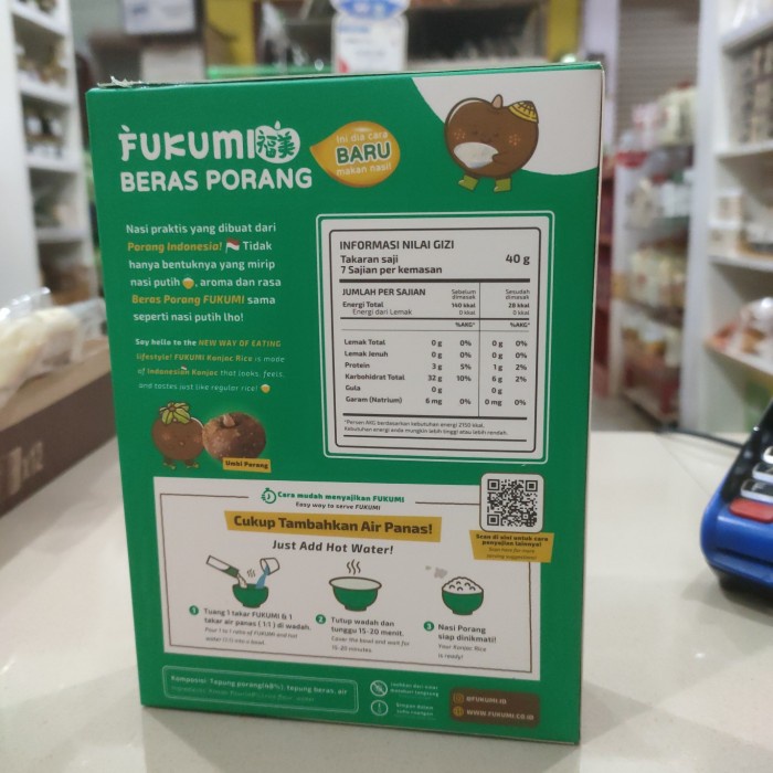 

Fukumi Porang 280Gr 7 Sachets