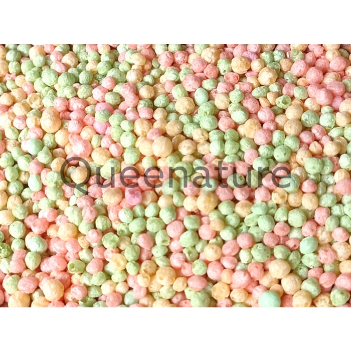 

Rice Crispy Rainw Small Krispi Warna Bulat Kecil Premium 1Kg