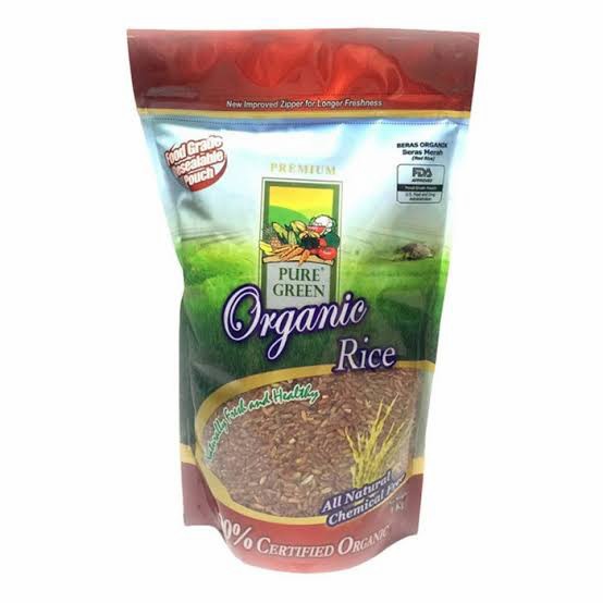 

Merah Lokal Organik Pure Organic Red Rice 1Kg Merah