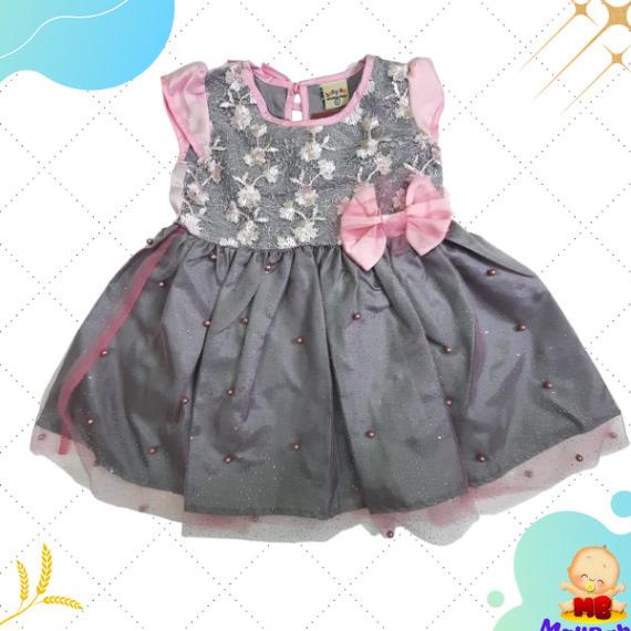 COD Baju Bayi Perempuan 0-6 Bulan Dress Bayi Perempuan Newborn Pesta Qonit