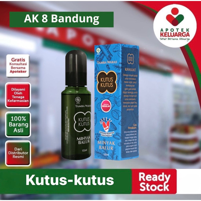 MINYAK KUTUS KUTUS 100ml- APOTEK LEGAL