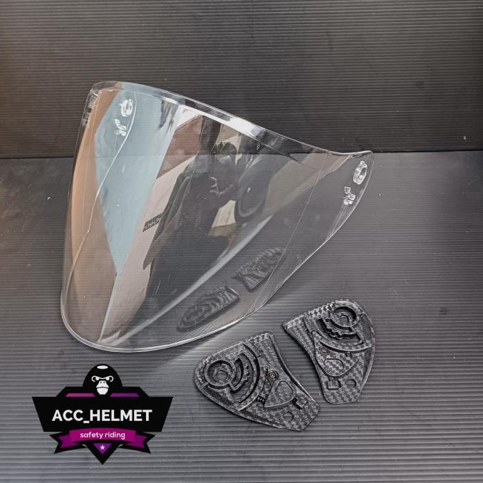 Kaca / Visor Venom Iridium Helm DYR SUBARU | DYR OSAKA | KYOTO REPLICA
