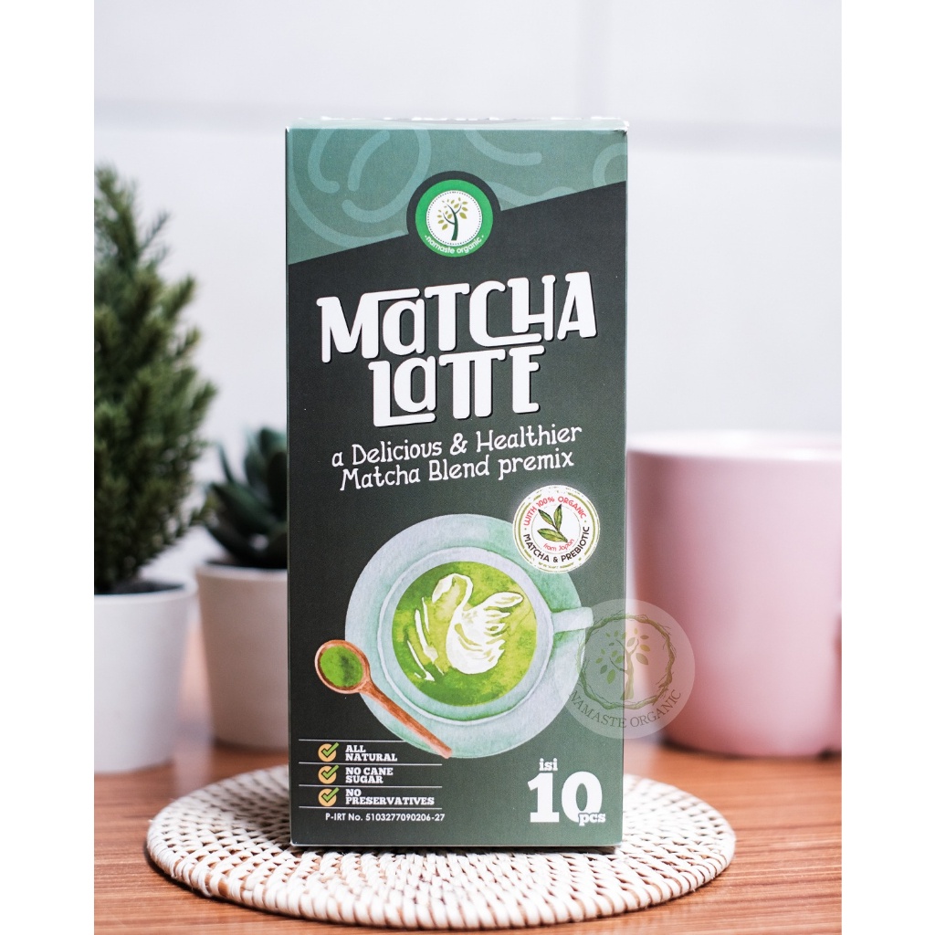 

Matcha Latte Box - Matcha Blend Prex Isi 10 Sachet